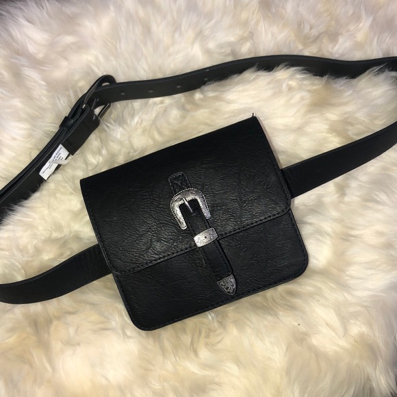 Brand new BLACK vegan leather clutch belt - Picture 4 of 4